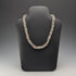 Vintage sterling silver extra thick weave chain necklace 88g
